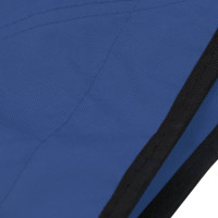 Produktbild för Båtkapell 4 bågar blå 243x196x137 cm