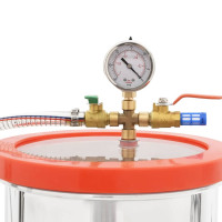 Produktbild för Vakuumkammare med 2-stegs pump 7,4 L