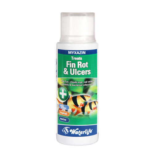 Waterlife Waterlife Myxazin, Fin Rot&Ulcers 100 ml (135x45x45mm)