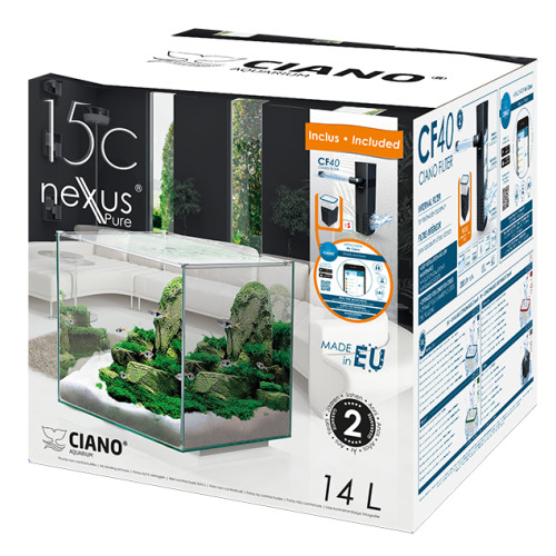 Ciano Akvarium Nexus Pure 15Classic Ciano 25x25x26,6cm