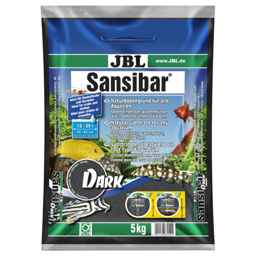 JBL Akvariegrus Sansibar Black JBL 5 kg