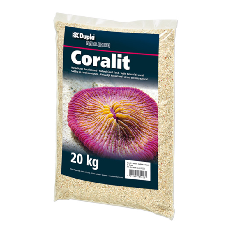 Produktbild för Korallgrus Coralit Dupla  2,0-3,0mm Mellan 20 kg