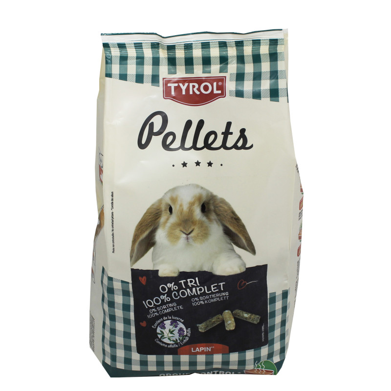 Produktbild för Kaninfoder So Pellets Tyrol 800 g
