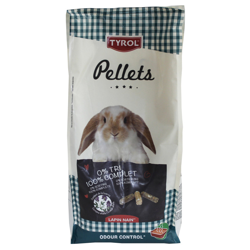Produktbild för Kaninfoder So Pellets Tyrol 2,5 kg