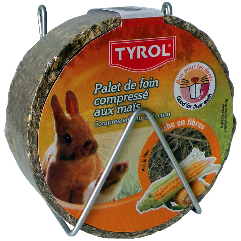 Produktbild för Gnagaregodis Hörulle Majs Tyrol 240 g