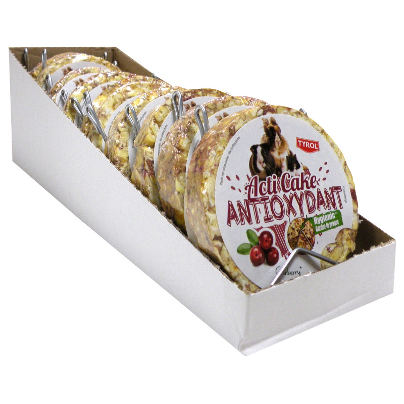 Produktbild för Gnagaregodis Hörulle Tranbär Tyrol 100 g