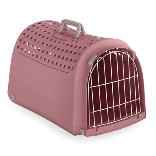 Imac Transportbur Linus Open Rosa 50x32x34,5 cm