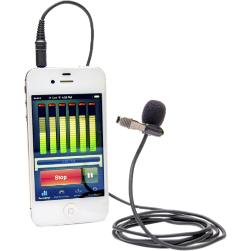 AZDEN Azden Wired Lapel Microphone Ex-503+I Mobile