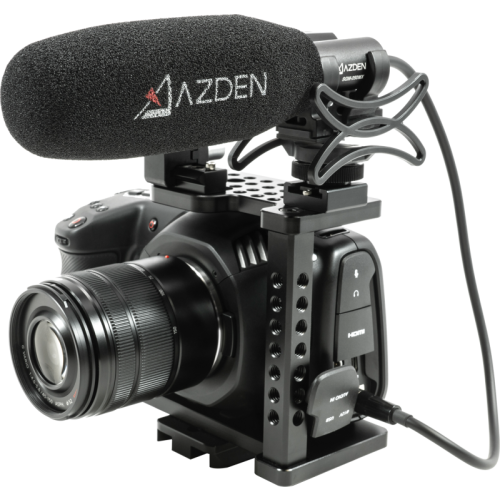 AZDEN Azden SGM-250MX / Professional Compact Cine Mic with Mini XLR (Blackmagic)