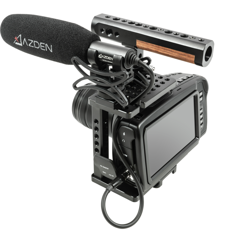 Produktbild för Azden SGM-250MX / Professional Compact Cine Mic with Mini XLR (Blackmagic)