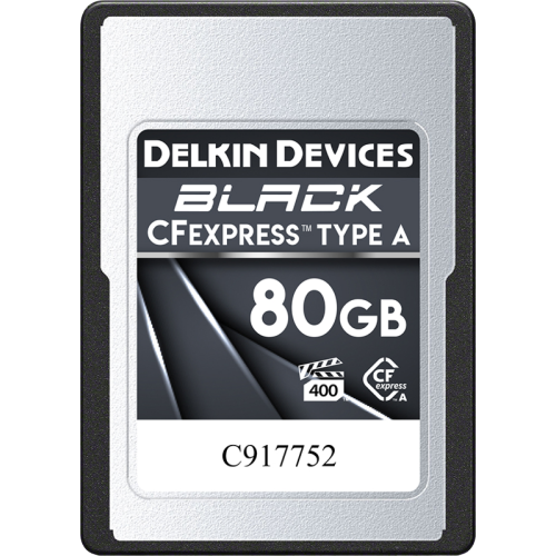 DELKIN Delkin CFexpress BLACK, VPG400 (Type A) 80GB