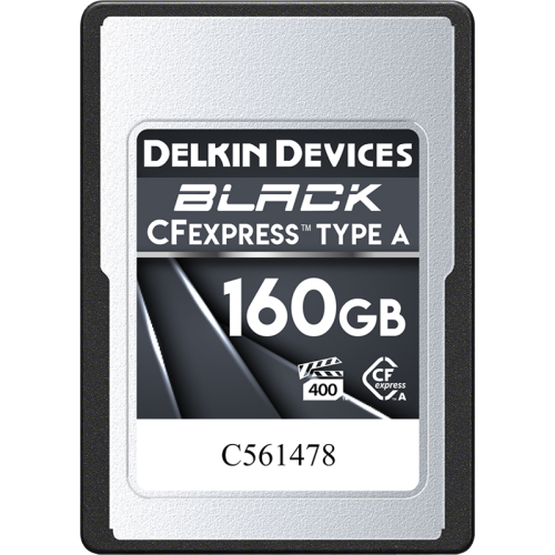 DELKIN Delkin CFexpress BLACK, VPG400 (Type A) 160GB