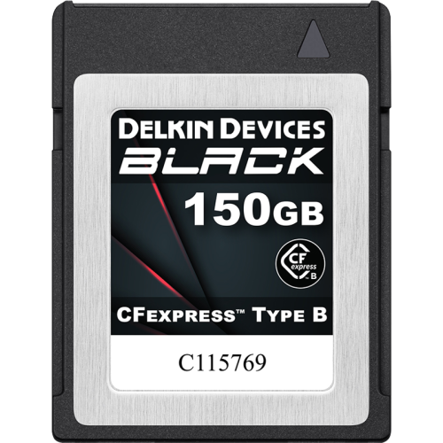 DELKIN Delkin CFexpress BLACK R1725/W1530 (G3) 150GB