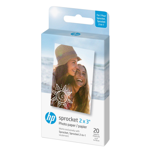 HP HP Sprocket Zink Paper Luna 20-Pack 2x3"