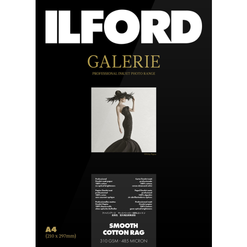 ILFORD Ilford Galerie Smooth Cotton Rag 310g A4 25 Sheets