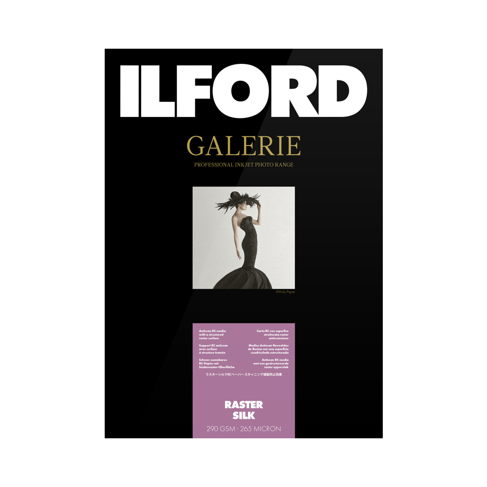 Produktbild för Ilford Galerie Raster Silk 290g A4 25 Sheets