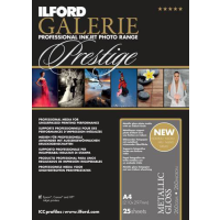 Produktbild för Ilford Galerie Metallic Gloss 260g A4 25 Sheets