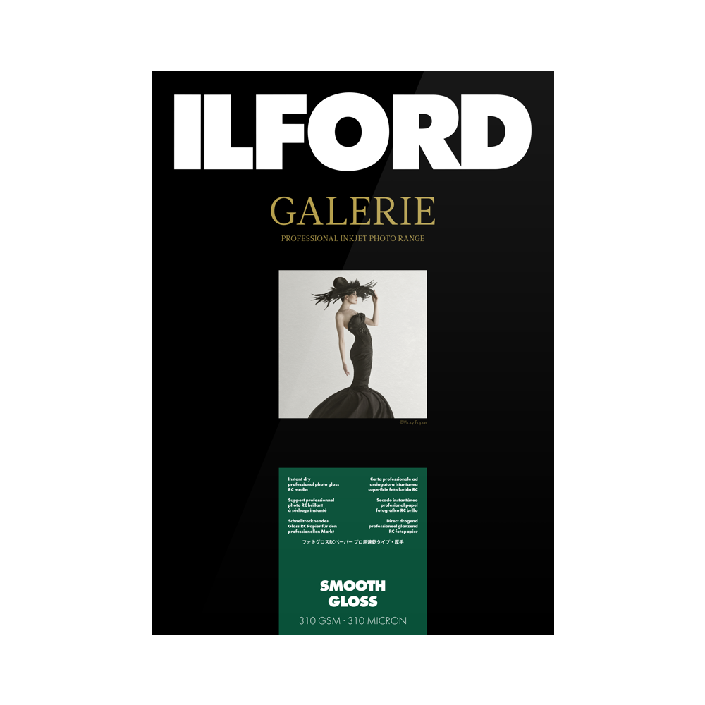 Produktbild för Ilford Galerie Smooth Gloss 310g A4 250 Sheets