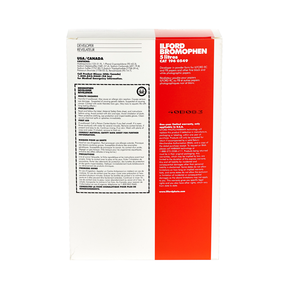 Produktbild för Ilford Developer Bromophen 5L