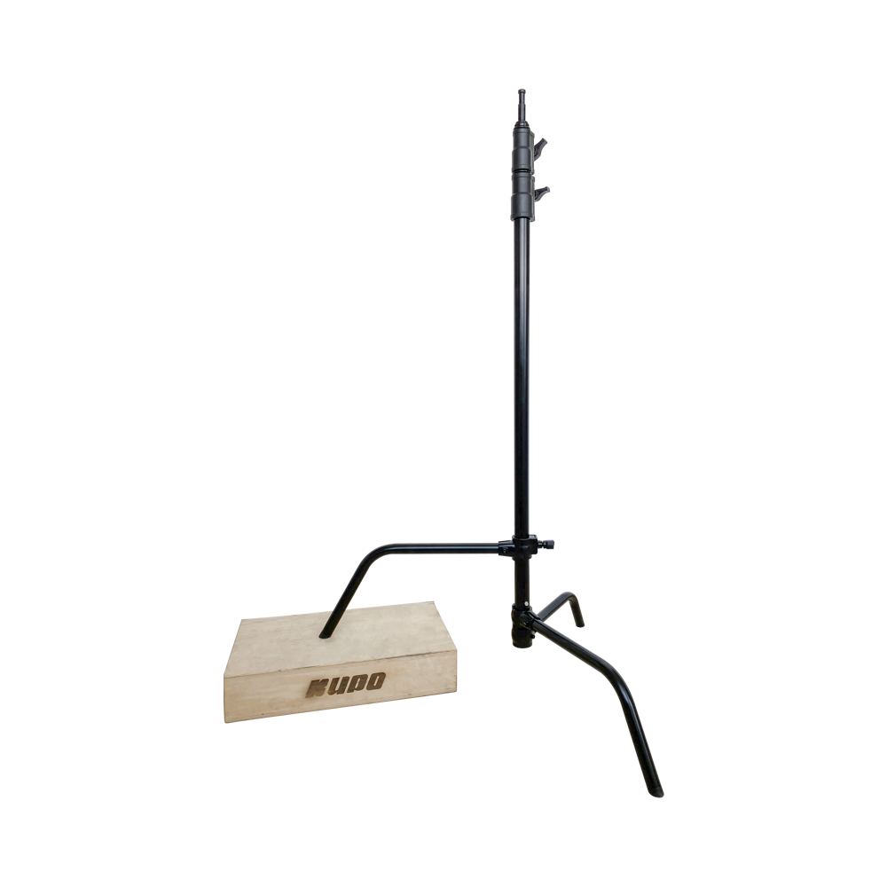 Produktbild för Kupo CL-40MB 40" Master C-Stand With Sliding Leg & Quick-Release System - Black