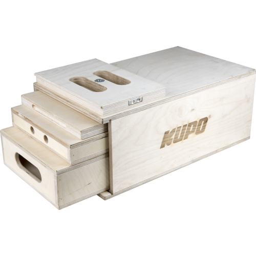 KUPO Kupo KAB-41K 4-1 Nesting Apple Box Set Pancake, Quarter, Half&Full Apple Box