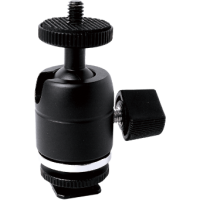 Produktbild för Kupo KS-CB03 Mini Ball Head with Hot Shoe Adapter