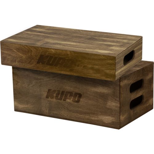 KUPO Kupo KAB-048BST  Brown Stained Apple Box Set
