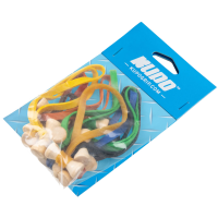 Produktbild för Kupo Elastic Cable tie 5" -10pcs Mixed color