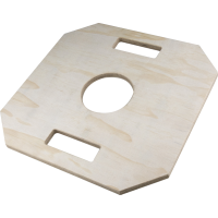 Produktbild för Kupo KAB-018 Octagon Hi-Hat Wood Board