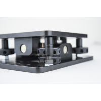 Produktbild för Kupo KSC-150 Mini 4 Way Leveling Cam Mount w/ 3/8" Slot-Blk