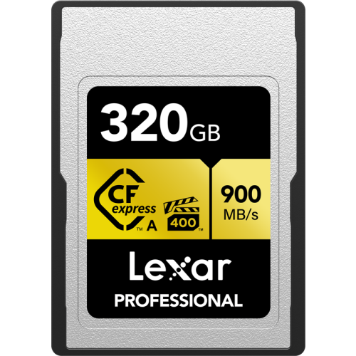 LEXAR Lexar CFexpress Pro Gold R900/W800 - VPG400 (Type A) 320GB