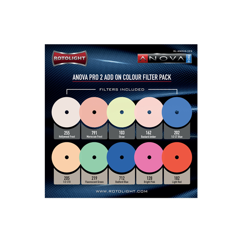 Produktbild för Rotolight 10 Piece Colour FX Pack for Anova PRO