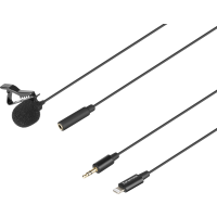 Miniatyr av produktbild för Saramonic LavMicro U1A Lavalier mic for w/ lightning connector (2M)