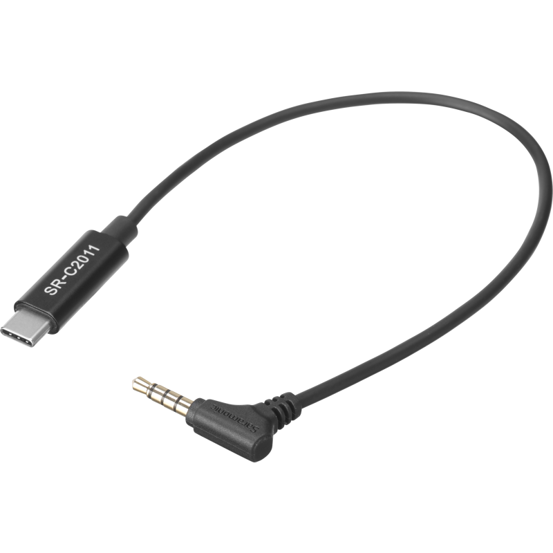 Produktbild för Saramonic Cable SR-C2011 male 3.5mm TRRS to male USB Type-C adapter cable