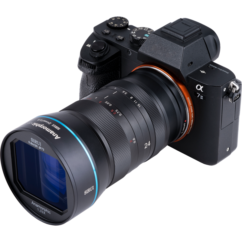 Produktbild för Sirui Anamorphic Lens 1,33x 24mm f/2.8 Fuji X-Mount