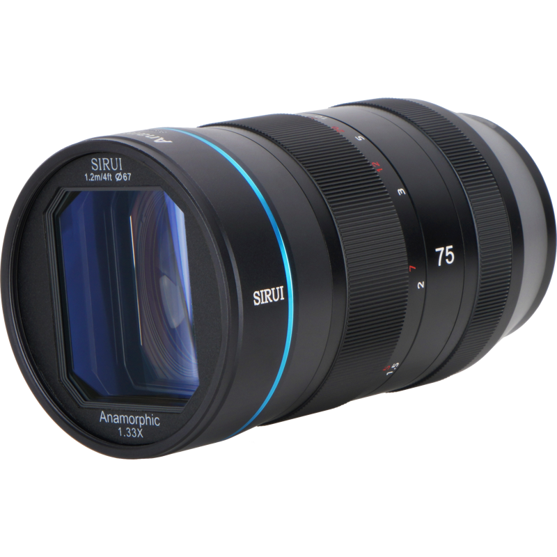 Produktbild för Sirui Anamorphic Lens 1,33x 75mm f/1.8 E-Mount