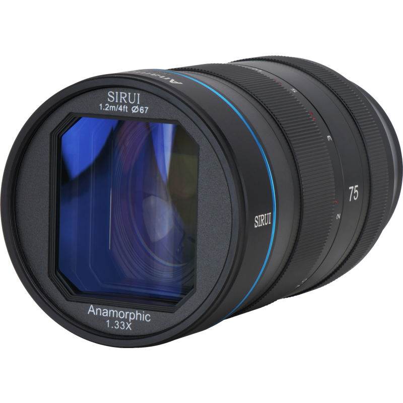 Produktbild för Sirui Anamorphic Lens 1,33x 75mm f/1.8 E-Mount
