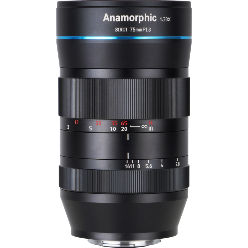 Produktbild för Sirui Anamorphic Lens 1,33x 75mm f/1.8 Z Mount