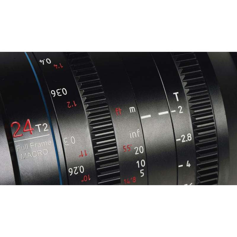 Produktbild för Sirui Cine Lens Jupiter FF 24mm T2 Macro PL-Mount
