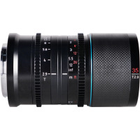 Produktbild för Sirui Anamorphic Lens Saturn 35mm T2.9 1.6x Carbon Fiber Full Frame E-Mount (Neutral Flare)