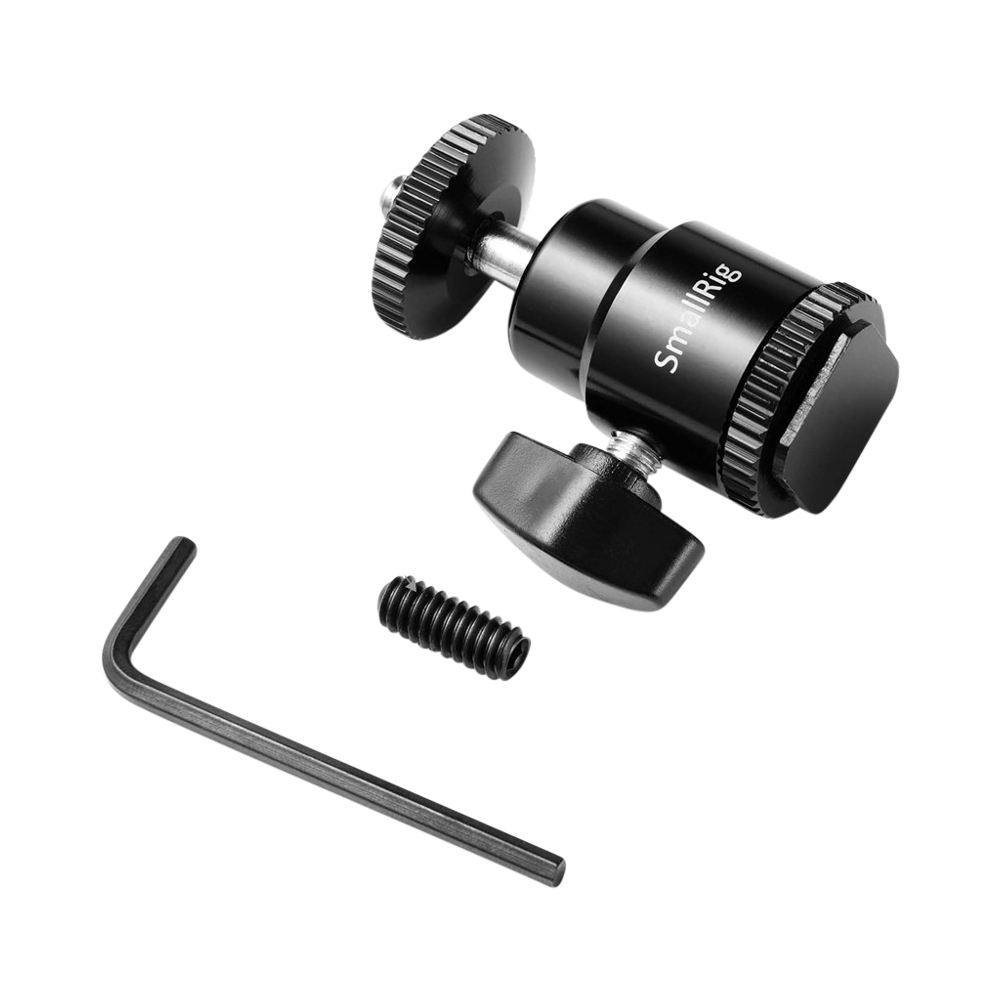 Produktbild för SMALLRIG 761 Camera Cold Shoe - Ballhead-1/4" Scre