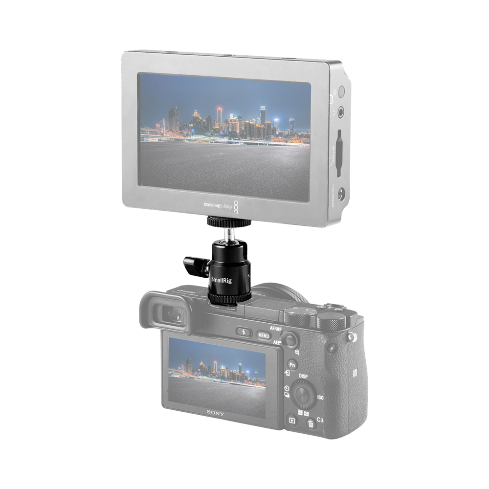 Produktbild för SMALLRIG 761 Camera Cold Shoe - Ballhead-1/4" Scre