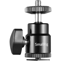 Produktbild för SMALLRIG 2059 Camera Cold Shoe -Ballhead-1/4"Sc 2P