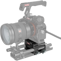 Produktbild för SmallRig 3067 Baseplate Lightweight with Dual 15mm Rod Clamp