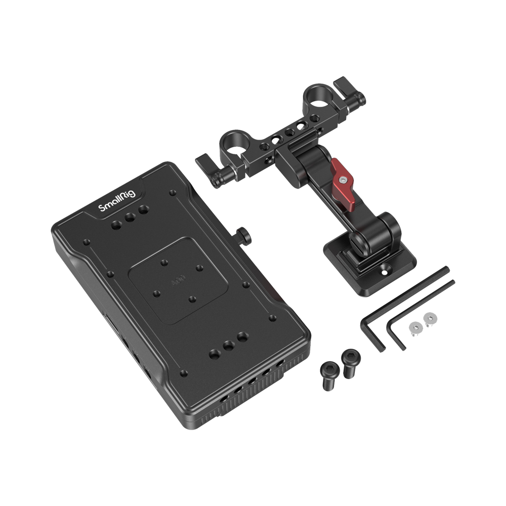 Produktbild för SmallRig 3204 Advanced V-Mount Battery Mount Plate with Adjustable Arm