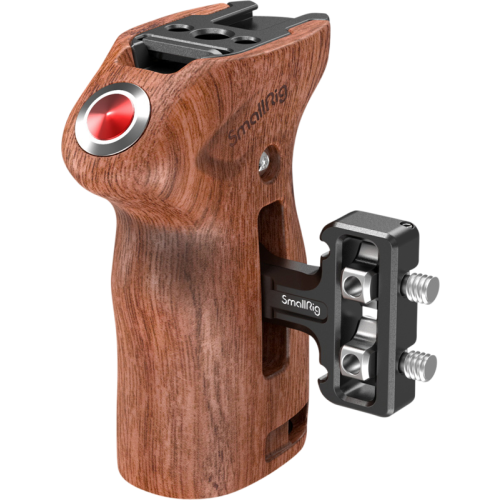 SMALLRIG SmallRig 3323 Side Handle Wood with Start/Stop Remote Trigger