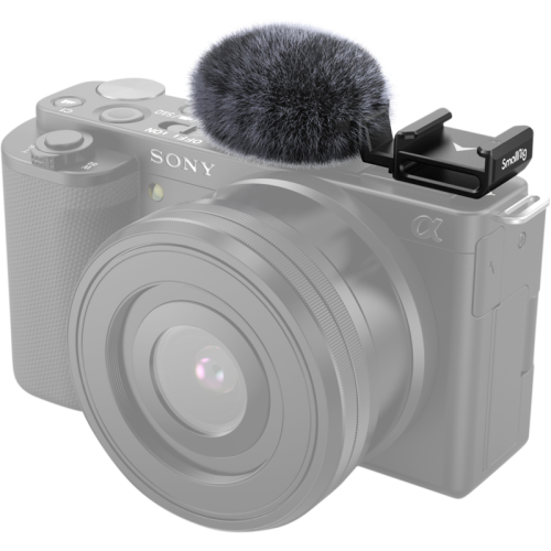 SMALLRIG SmallRig 3526 Cold Shoe Adapter with windshield Kit For Sony ZV-E10 & ZV-1
