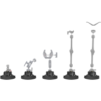 Produktbild för SmallRig 4122 Suction Cup 4" with camera mount