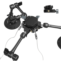 Miniatyr av produktbild för SmallRig 3565 All-in-One 4-Arm Suction Cup Camera Mount Kit for Vehicle Shooting SC-15K