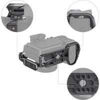 Produktbild för SmallRig 4308 Cage kit "Rhinoceros" For Sony A7R V / A7 IV / A7S III